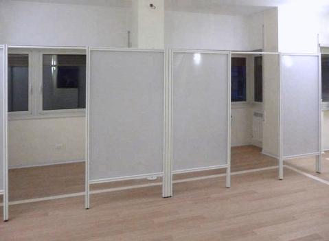 Paretine per box e cabine: LINEA MACRO