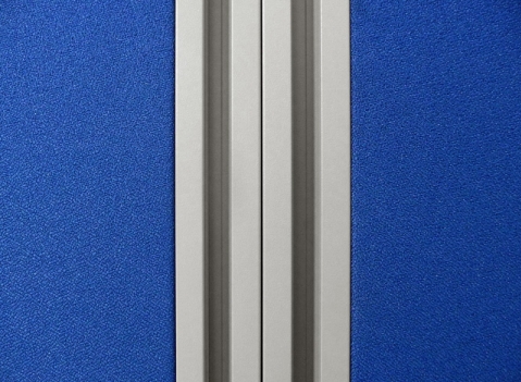 Dettaglio finitura pannelli LINEA MACRO fonoassorbenti