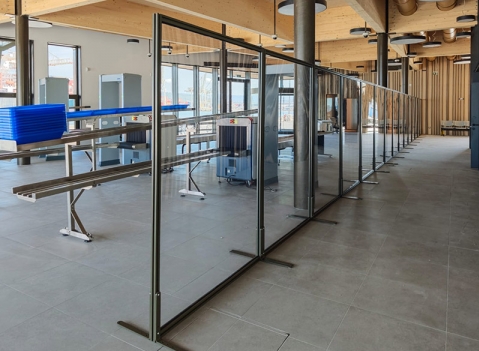 Pannelli divisori autoportanti LINEA MACRO