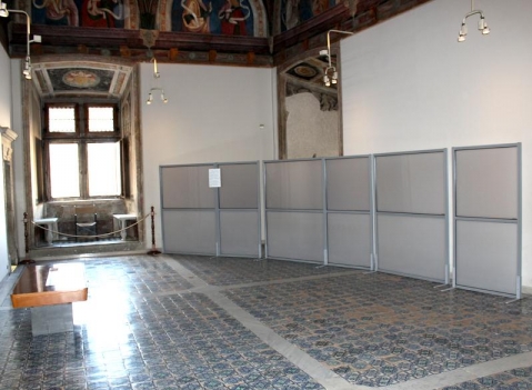 Pannelli divisori linea MACRO - finestrati