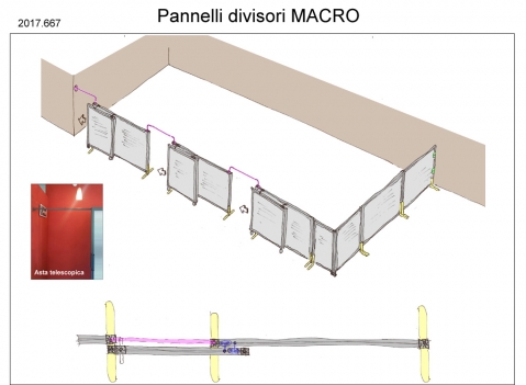 Pannelli divisori MACRO