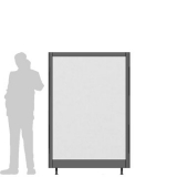 Pannello divisorio XILOX "laminato" - cm120x180h