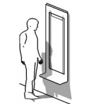 SPECCHIO DA PARETE dellla linea ARTDESIGN cod. ES-SP60