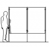 SPECCHIERA MODULARE cod. ES-EXSP10D-2