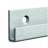 Binario a parete per cornici pesanti.MD-BIN300