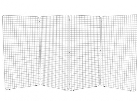 Griglie espositive: LINEA GRID COMPOSIZIONE 4 GRIGLIE