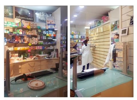 Schermi divisori ONDESK FRONT OFFICE