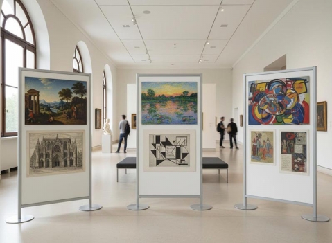 Pannelli espositivi: LINEA ALA