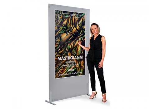 Pannelli espositivi modulari: LINEA CLIPPER