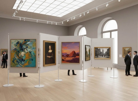 Pannelli espositivi: LINEA  EXPO COMPOSIZIONE