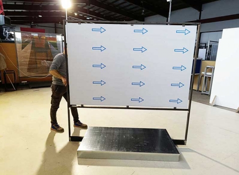 Pannelli espositivi: LINEA SIDEROS