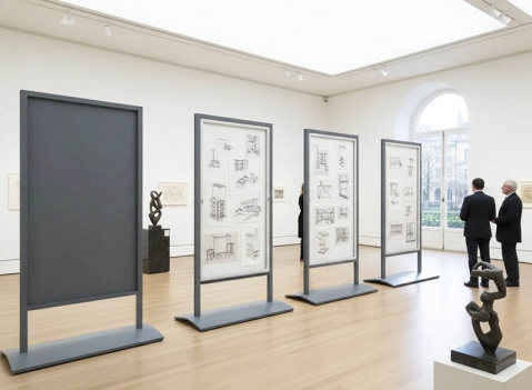 Pannelli espositivi: LINEA SIDEROS