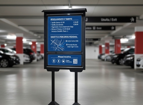 Pannelli informativi: LINEA SIDEROS