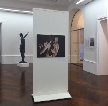 Parete espositiva autoportante modulare e bifacciale per pinacoteche e gallerie d'arte della LINEA OSTENDO