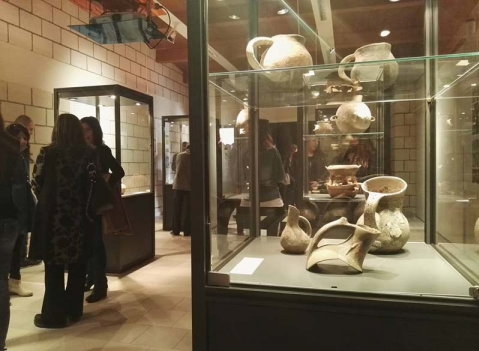 Vetrine espositive per musei della linea Argurion Museo Barumini