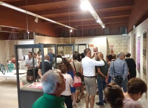 Vetrine espositive per musei della linea Argurion Museo Barumini