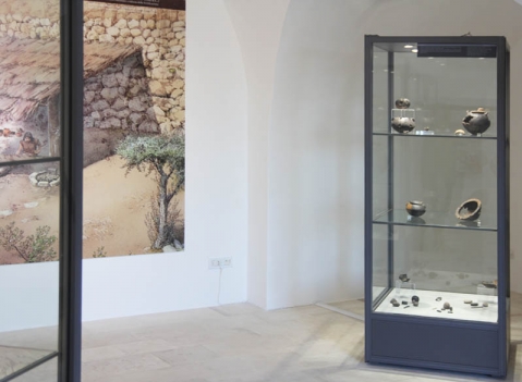 Vetrine espositive per musei della linea Argurion Museo Castello Aragonese di Otranto