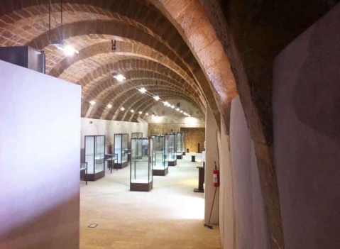 Vetrine espositive per musei della linea Argurion Museo Palazzo Bellomo