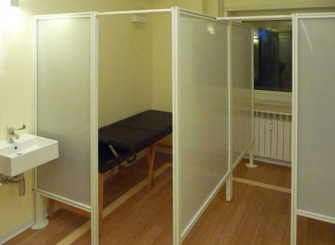 Paretine per box e cabine: LINEA MACRO